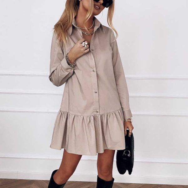 casual dresses women spring long sleeve pleated shirt turn down collar single breasted female autumn a line office vestidos yx9s, Black;gray
casual dresses women spring long sleeve pleated shirt turn down collar single breasted female autumn a line office vestidos yx9s, Black;gray