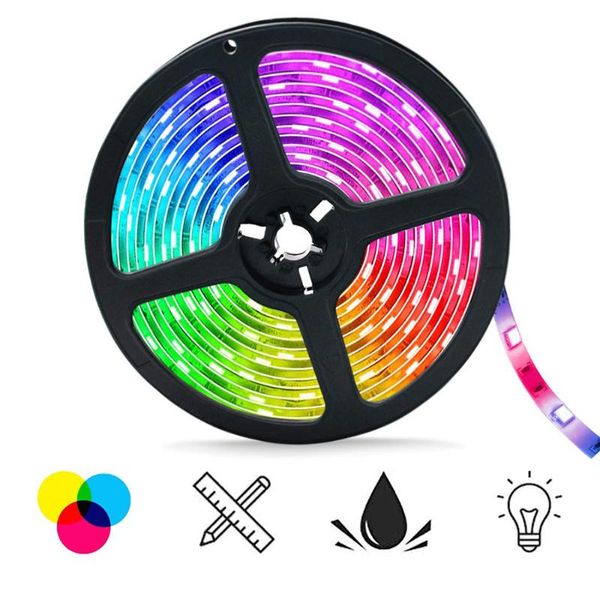 rgb led strip lights kits smart wifi remote control led tape lights color changing with power supply for room bedroom tv party
rgb led strip lights kits smart wifi remote control led tape lights color changing with power supply for room bedroom tv party