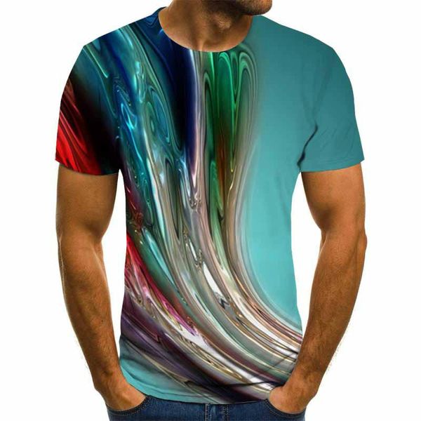 men's t-shirts summer style 3d printed t-shirt casual fashion illusion all-match short-sleeved round shirt, White;black
men's t-shirts summer style 3d printed t-shirt casual fashion illusion all-match short-sleeved round shirt, White;black