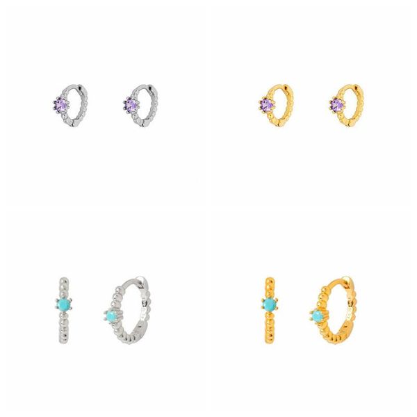 hoop & huggie canner 1 pair mini zircon earrings for women real 925 sterling silver huggies earring boucle oreille femme fine jewelry, Golden;silver 
hoop & huggie canner 1 pair mini zircon earrings for women real 925 sterling silver huggies earring boucle oreille femme fine jewelry, Golden;silver