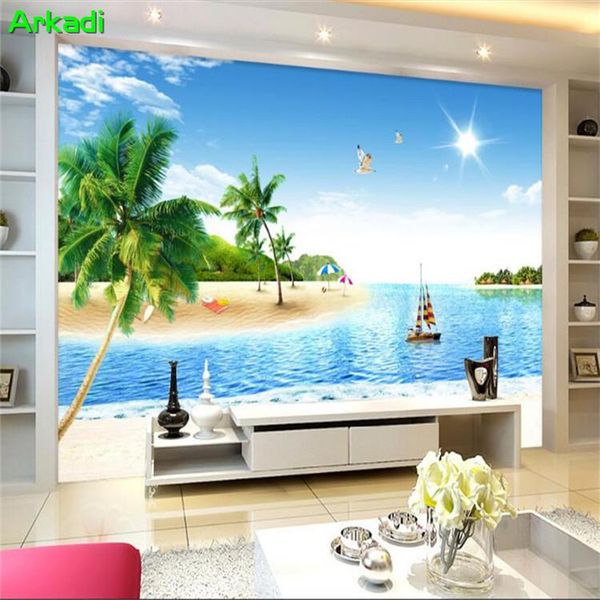 wallpapers custom mural mediterranean beach coconut sea landscape painting tv background wall bedroom wallpaper wallcovering
wallpapers custom mural mediterranean beach coconut sea landscape painting tv background wall bedroom wallpaper wallcovering