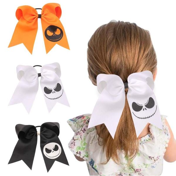 hair accessories ncmama 2pcs/lot 6" halloween cheer bows for girls ghost printed ropes kids tie elastic bands, Slivery;white
hair accessories ncmama 2pcs/lot 6" halloween cheer bows for girls ghost printed ropes kids tie elastic bands, Slivery;white