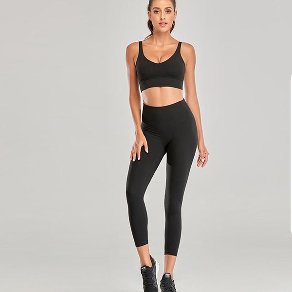 yoga outfit 2 piece gym clothing nylon naked feeling sports bra leggings tights suit sportswear set women's tracksuit 2021
yoga outfit 2 piece gym clothing nylon naked feeling sports bra leggings tights suit sportswear set women's tracksuit 2021