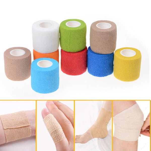 elbow & knee pads 5cm*4.5m colorful sport self adhesive elastic bandage wrap tape elasast for support finger ankle palm shoulder, Black;gray
elbow & knee pads 5cm*4.5m colorful sport self adhesive elastic bandage wrap tape elasast for support finger ankle palm shoulder, Black;gray