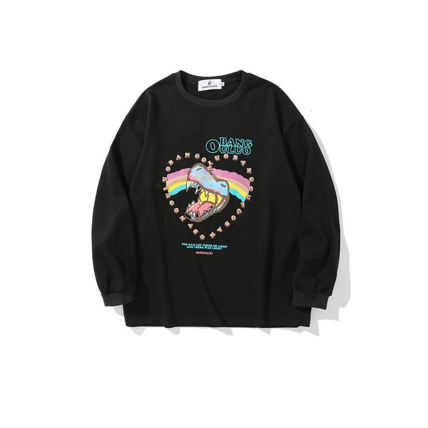 sweatshirts cartoon dinosaur foam printed sweater mens bf languid style pullover bottom shirt fashion brand loose round neck long sleeve hoo, Black
sweatshirts cartoon dinosaur foam printed sweater mens bf languid style pullover bottom shirt fashion brand loose round neck long sleeve hoo, Black