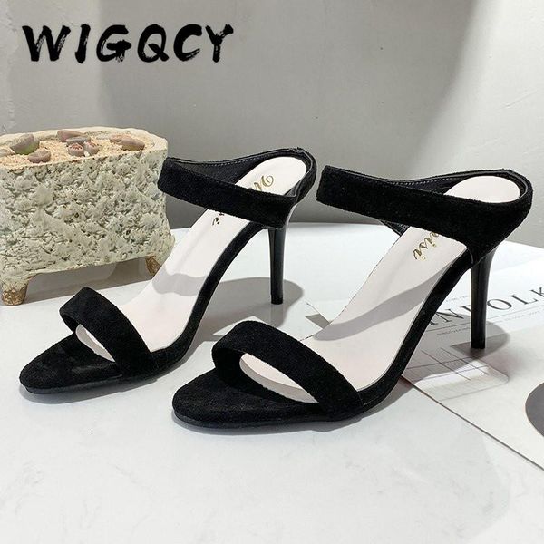 slippers women elegant mules high heels slip-on sandals flip flops open toe slides party super heel shoes woman, Black
slippers women elegant mules high heels slip-on sandals flip flops open toe slides party super heel shoes woman, Black