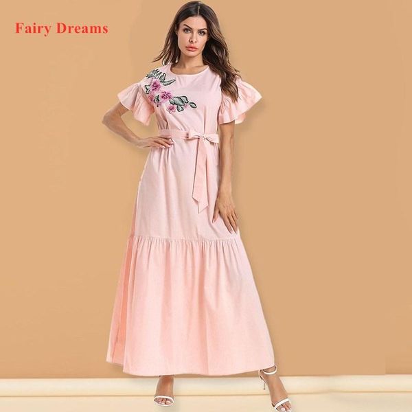 ethnic clothing pink abayas for women bangladesh islamic clothes embroidery kaftan dubai marocain arabic summer muslim dress vestidos mujer, Red
ethnic clothing pink abayas for women bangladesh islamic clothes embroidery kaftan dubai marocain arabic summer muslim dress vestidos mujer, Red