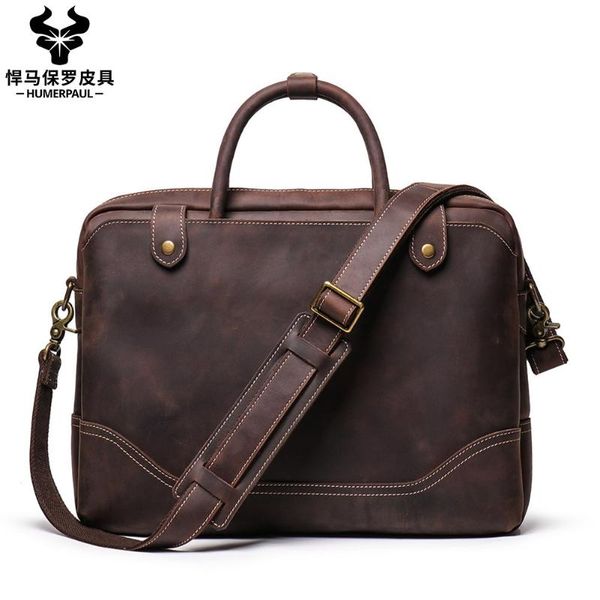 briefcases 2021 men crazy horse leather lapbag business handbag real messenger vintage briefcase 45
briefcases 2021 men crazy horse leather lapbag business handbag real messenger vintage briefcase 45