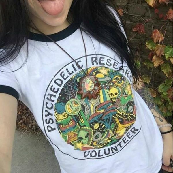 women's t-shirt research volunteer vintage ringer hipster style cool shirt street wear fashion tee plus size 2xl, White
women's t-shirt research volunteer vintage ringer hipster style cool shirt street wear fashion tee plus size 2xl, White