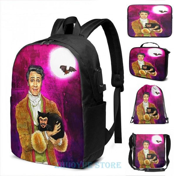 backpack graphic print vampstyle (what we do in the shadows) usb charge men school bags women bag travel laptop
backpack graphic print vampstyle (what we do in the shadows) usb charge men school bags women bag travel laptop