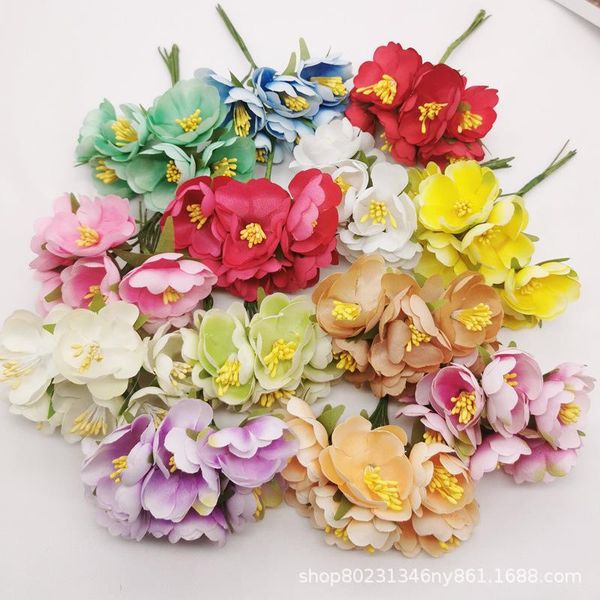 decorative flowers & wreaths smarihas 6psc artificial silk rose tea bouquet handmade wedding christmas home decoration diy
decorative flowers & wreaths smarihas 6psc artificial silk rose tea bouquet handmade wedding christmas home decoration diy