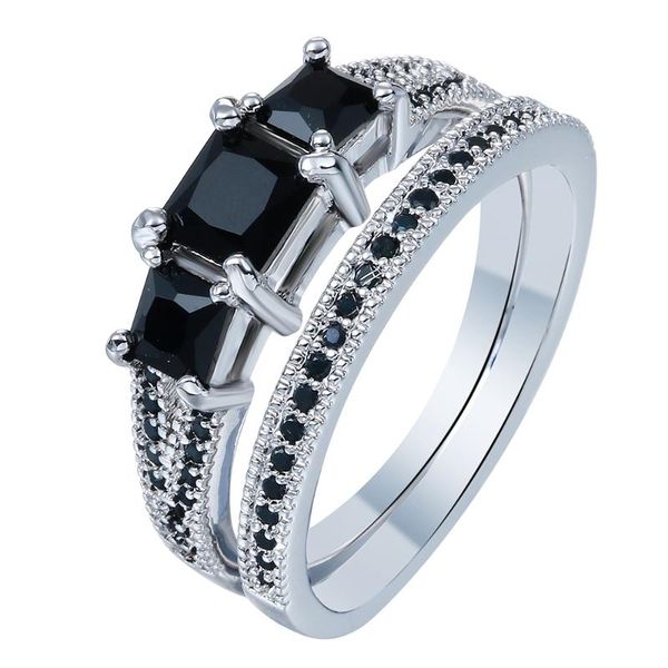 wedding rings sets jewelry distribution princess black cubic zircon women engagement ring jewellery, Slivery;golden
wedding rings sets jewelry distribution princess black cubic zircon women engagement ring jewellery, Slivery;golden