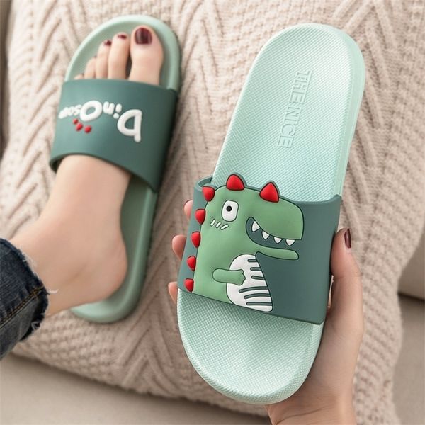 summer slides women slippers cartoon dinosaur thick bottom beach slides bathroom slide sandals women men couple girls boys shoes 210310, Black
summer slides women slippers cartoon dinosaur thick bottom beach slides bathroom slide sandals women men couple girls boys shoes 210310, Black