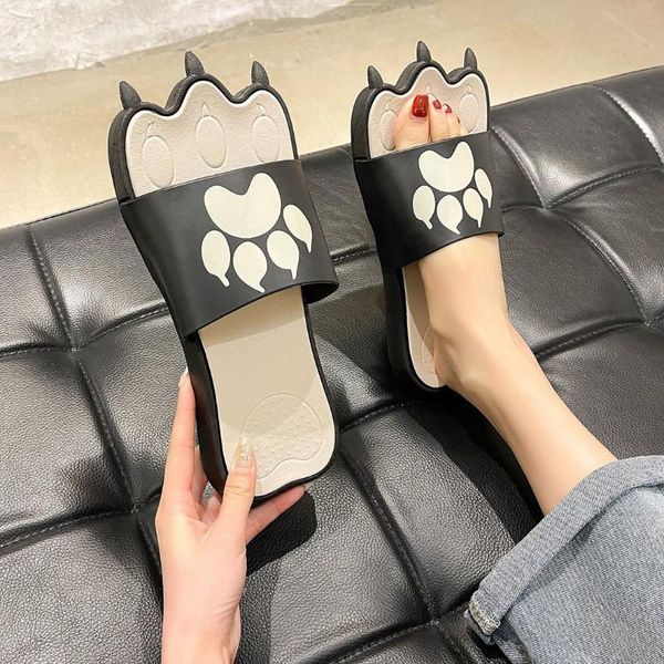 cute cartoon women slides 2021 fashion pu leather beach slides home slippers slip on sandals women shoes flip flops, Black
cute cartoon women slides 2021 fashion pu leather beach slides home slippers slip on sandals women shoes flip flops, Black