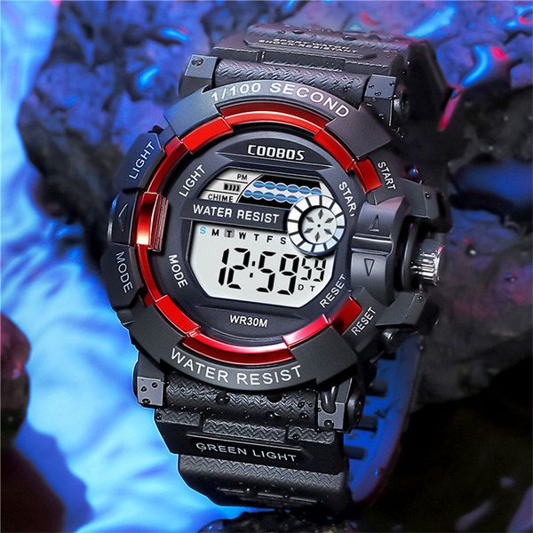 digital waterprrof wristwatch luminous alarm function mens sport watches fashion satch 4 colors men watch 1006, Slivery;brown
digital waterprrof wristwatch luminous alarm function mens sport watches fashion satch 4 colors men watch 1006, Slivery;brown