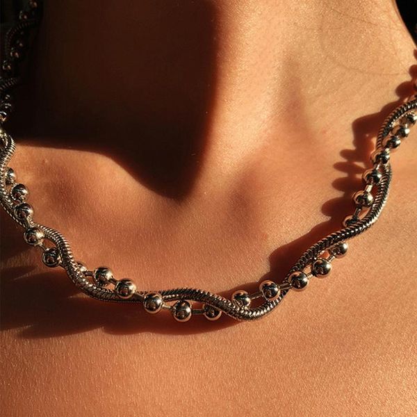 chains in 2021 hiphop/rock punk collarbone chain accessories classic trendy casual/sporty irregular women pendant necklace, Silver
chains in 2021 hiphop/rock punk collarbone chain accessories classic trendy casual/sporty irregular women pendant necklace, Silver