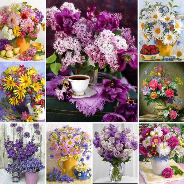 diamond painting 5d diy flower rose vase cross stitch kit full drill embroidery mosaic picture of rhinestones home decor gift
diamond painting 5d diy flower rose vase cross stitch kit full drill embroidery mosaic picture of rhinestones home decor gift