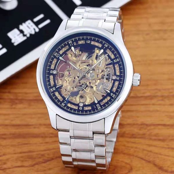 mens watch watches mechanical automatic hollow out analog dial face stainless steel strap stainless steel buckle ome, Slivery;brown
mens watch watches mechanical automatic hollow out analog dial face stainless steel strap stainless steel buckle ome, Slivery;brown