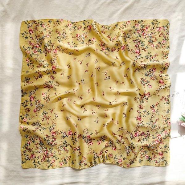 scarves 70 * 70ins spring summer scarf small square female korean artistic decoration floral neckerchief women, Blue;gray
scarves 70 * 70ins spring summer scarf small square female korean artistic decoration floral neckerchief women, Blue;gray