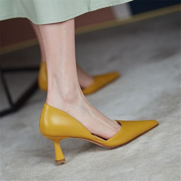 pxelena celebrity 2021 spring summer kitten high heels shoes women genuine leather pointed toe dress party date office lady pump, Black
pxelena celebrity 2021 spring summer kitten high heels shoes women genuine leather pointed toe dress party date office lady pump, Black