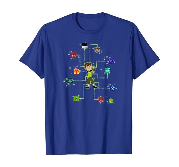 ben 10 10 blocks t-shirt, White;black