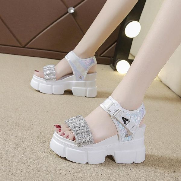 dress shoes female sandal comfort for women high heels bling increasing height clogs wedge 2021 summer girls high-heeled bri, Black
dress shoes female sandal comfort for women high heels bling increasing height clogs wedge 2021 summer girls high-heeled bri, Black