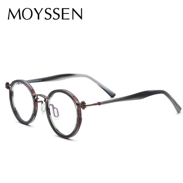 fashion sunglasses frames japanese handmade men's aceate titanium vintage round frame eyeglasses women classic retro style optical myop, Black
fashion sunglasses frames japanese handmade men's aceate titanium vintage round frame eyeglasses women classic retro style optical myop, Black