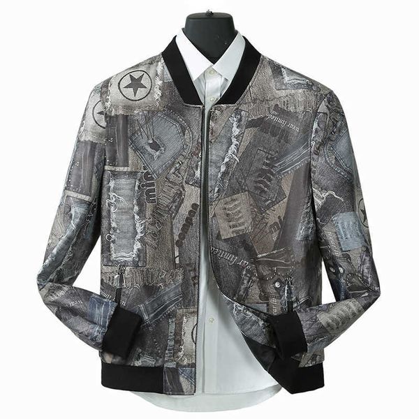 2021 men's parka coats leather jaet baseball short print sheep casual fashion brand, Black
2021 men's parka coats leather jaet baseball short print sheep casual fashion brand, Black
