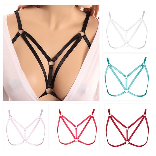 Original Design Pink Harness Bra Open Chest Tops Bondage Body Cage Pastel Punk Gothic Body Harness Belt Rave Sexy Lingerie, Black
Original Design Pink Harness Bra Open Chest Tops Bondage Body Cage Pastel Punk Gothic Body Harness Belt Rave Sexy Lingerie, Black