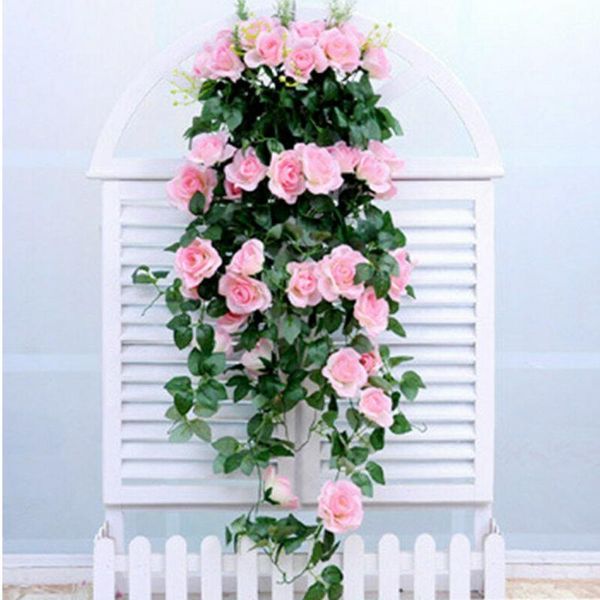 decorative flowers & wreaths artificial fake hanging basket silk vine indoor outdoor rattan home decor rose flower bouquet
decorative flowers & wreaths artificial fake hanging basket silk vine indoor outdoor rattan home decor rose flower bouquet