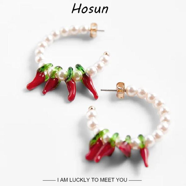 hoop & huggie hosun bohemia simulated pearl chili pepper earrings for women girls geometric statement round charm party jewelry, Golden;silver
hoop & huggie hosun bohemia simulated pearl chili pepper earrings for women girls geometric statement round charm party jewelry, Golden;silver