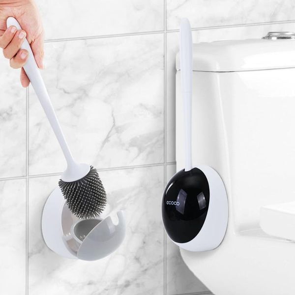bath accessory set silicone toilet brush drainable wall-mounted cleaning tools kit household bathroom brushes for wc accessories sets
bath accessory set silicone toilet brush drainable wall-mounted cleaning tools kit household bathroom brushes for wc accessories sets