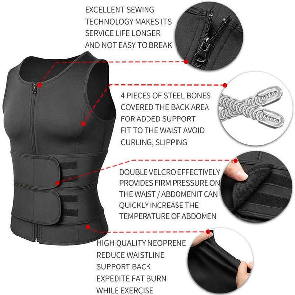 men waist trainer sauna vest fitness corset abdomen slimming body shaper belly reducing shapewear burn fat shirt trimmer belt
men waist trainer sauna vest fitness corset abdomen slimming body shaper belly reducing shapewear burn fat shirt trimmer belt