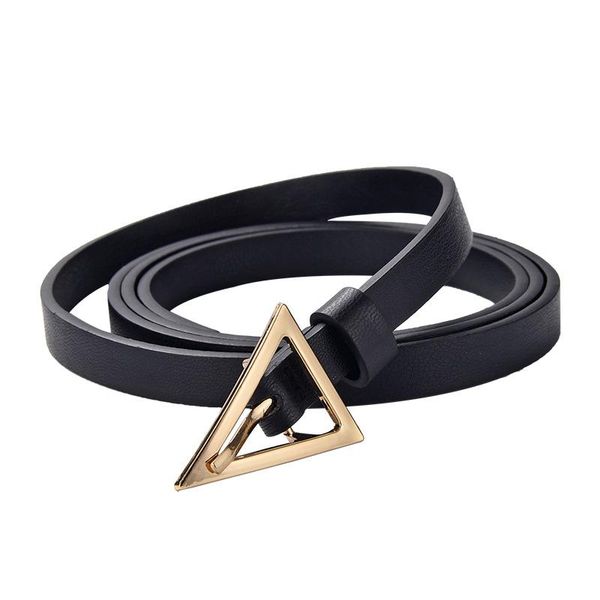 belts luxury alloy triangle buckle thin belt women's decorative dress korean version of fashion correas para mujer designer, Black;brown
belts luxury alloy triangle buckle thin belt women's decorative dress korean version of fashion correas para mujer designer, Black;brown
