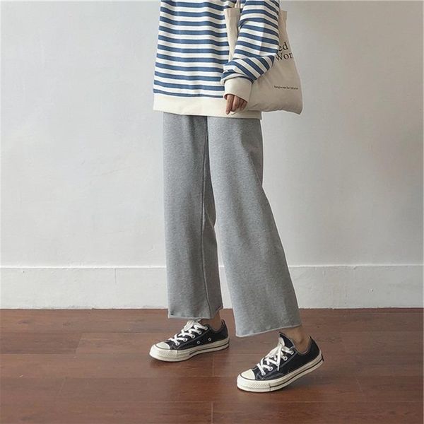 women's pants & capris goohojio 2021 solid color classic long trousers vintage all-match for women high waist loose streetwear, Black;white
women's pants & capris goohojio 2021 solid color classic long trousers vintage all-match for women high waist loose streetwear, Black;white