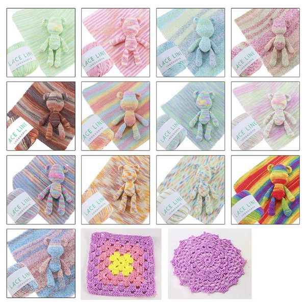 yarn 1 roll gradient colorful cotton lace line diy hand knitting crochet sewing thread for dress sweater scarf cushion blanket, Black;white
yarn 1 roll gradient colorful cotton lace line diy hand knitting crochet sewing thread for dress sweater scarf cushion blanket, Black;white