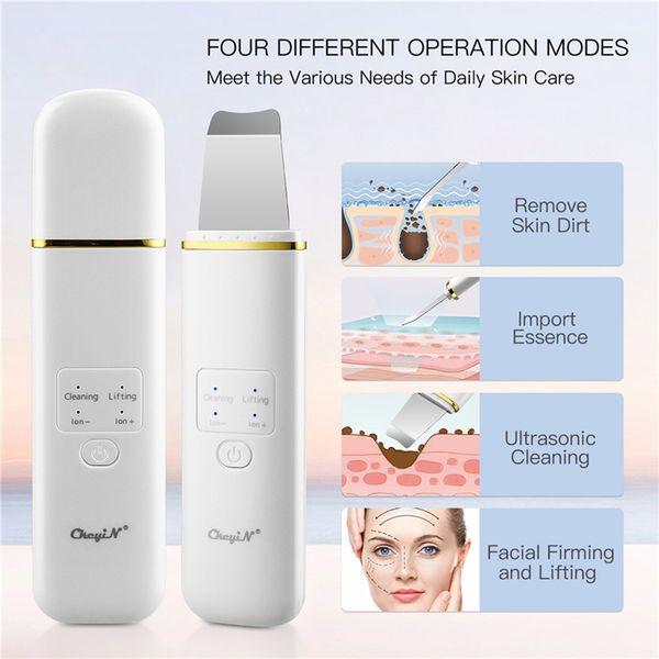 ultrasonic facial skin scrubber ion vibration pore acne blackhead remover peeling shovel cleaner face lifting beauty massager 53
ultrasonic facial skin scrubber ion vibration pore acne blackhead remover peeling shovel cleaner face lifting beauty massager 53