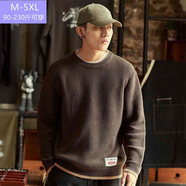 japane autumn and winter new round neck men's large loose casual pullover sweater, Black
japane autumn and winter new round neck men's large loose casual pullover sweater, Black