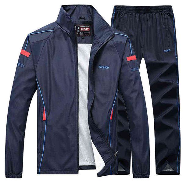 new men's sportswear tracksuit outwear 2 piece sets sports suit jacket+pant basketball joggering sweatsuit male brand clothing g1209, Gray
new men's sportswear tracksuit outwear 2 piece sets sports suit jacket+pant basketball joggering sweatsuit male brand clothing g1209, Gray