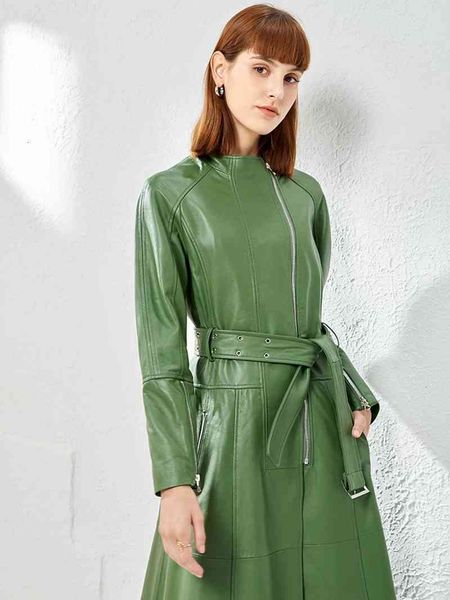women's jackets jackets women coat natural 100% winter fashion sheepskin genuine leather long windcoat female outwear belt decoration 2, Black;brown
women's jackets jackets women coat natural 100% winter fashion sheepskin genuine leather long windcoat female outwear belt decoration 2, Black;brown