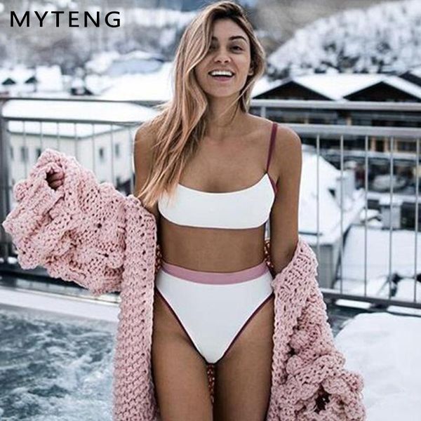 bikinis set string bikini women high waist swimsuit female swimwear summer beachwear bathing suit solid mujer 2021 biquini
bikinis set string bikini women high waist swimsuit female swimwear summer beachwear bathing suit solid mujer 2021 biquini
