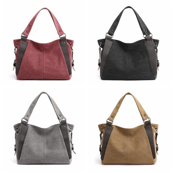 evening bags retro canvas shoulder bag women's large-capacity designer fashion ladies casual messenger solid color handbag
evening bags retro canvas shoulder bag women's large-capacity designer fashion ladies casual messenger solid color handbag