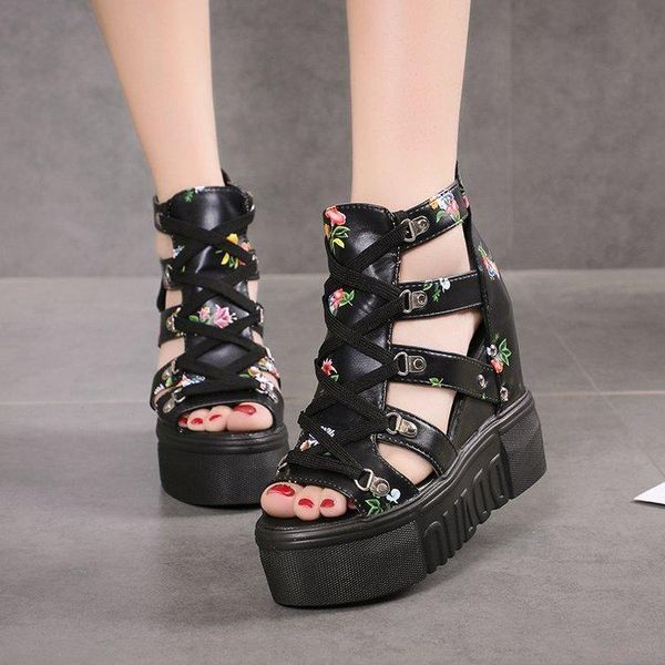 sandals bottom high heeled women muffin slope heel 2021 summer versatile thick students hollow fish mouth heightening, Black
sandals bottom high heeled women muffin slope heel 2021 summer versatile thick students hollow fish mouth heightening, Black