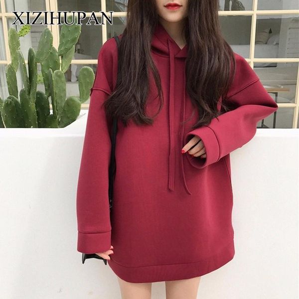 women's hoodies & sweatshirts xizihupan for women sweatshirt lace up long sleeve pullovers female loose basic thick casual clothes fash, Black
women's hoodies & sweatshirts xizihupan for women sweatshirt lace up long sleeve pullovers female loose basic thick casual clothes fash, Black