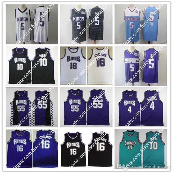 2021 new arrival men de'aaron fox 5 basketball jersey vintage 55 white chocolate jason williams peja stojakovic chirs webber mike bibby, Black;red
2021 new arrival men de'aaron fox 5 basketball jersey vintage 55 white chocolate jason williams peja stojakovic chirs webber mike bibby, Black;red