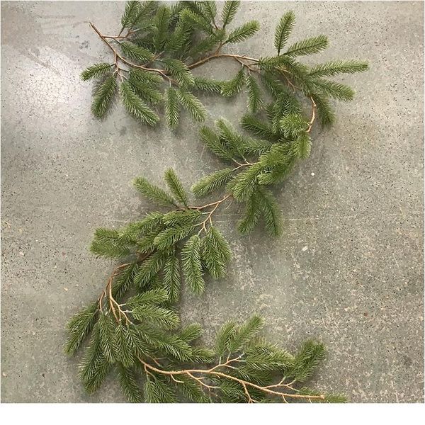 1.8m artificial green christmas garland wreath xmas home party christmas decoration pine tree rattan hanging ornament jllodf
1.8m artificial green christmas garland wreath xmas home party christmas decoration pine tree rattan hanging ornament jllodf