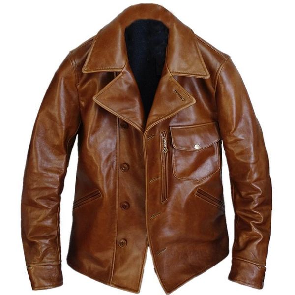 men's leather & faux genuine jacket for men, vintage male brown slim fit business, casual and winter, Black
men's leather & faux genuine jacket for men, vintage male brown slim fit business, casual and winter, Black