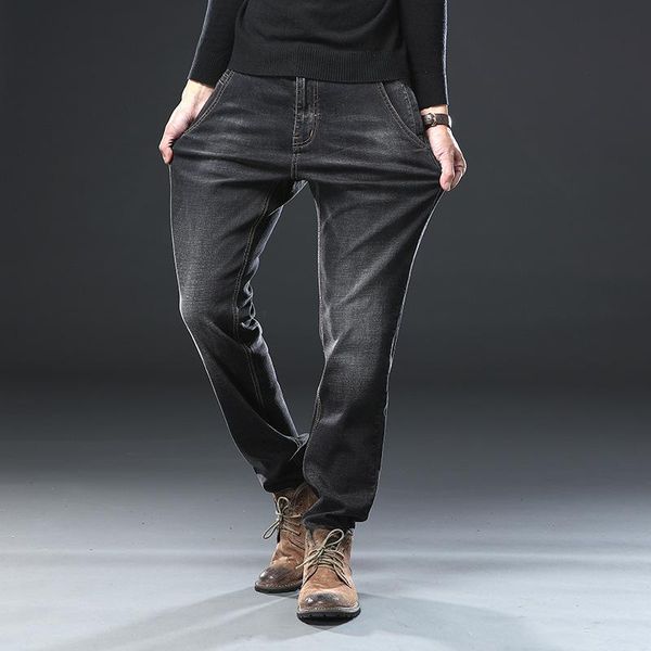 men's pants brand stretch jeans men oversized loose pant anti theft zipper straight casual denim mens clothing trousers 30-48 991, Black
men's pants brand stretch jeans men oversized loose pant anti theft zipper straight casual denim mens clothing trousers 30-48 991, Black