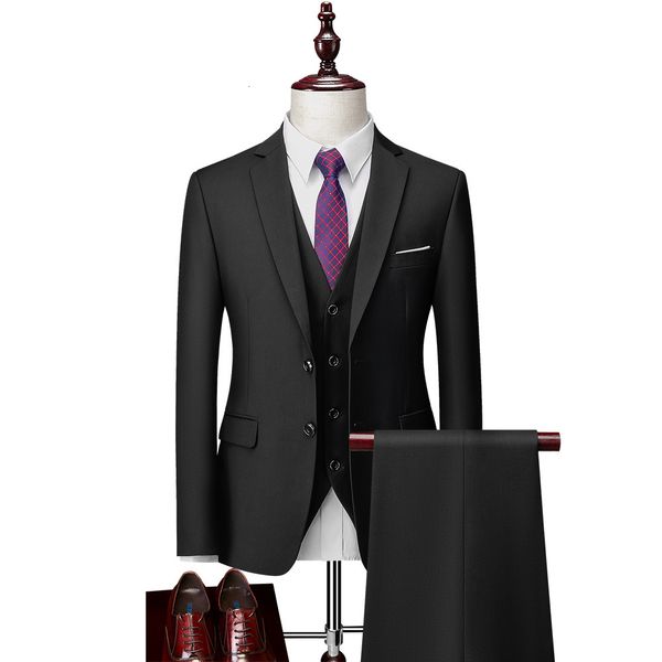 2021 new suit 3 piece jacket with pants + vest business groom wedding banquet formal men's suits high-end plus size blazer omav, White;black
2021 new suit 3 piece jacket with pants + vest business groom wedding banquet formal men's suits high-end plus size blazer omav, White;black