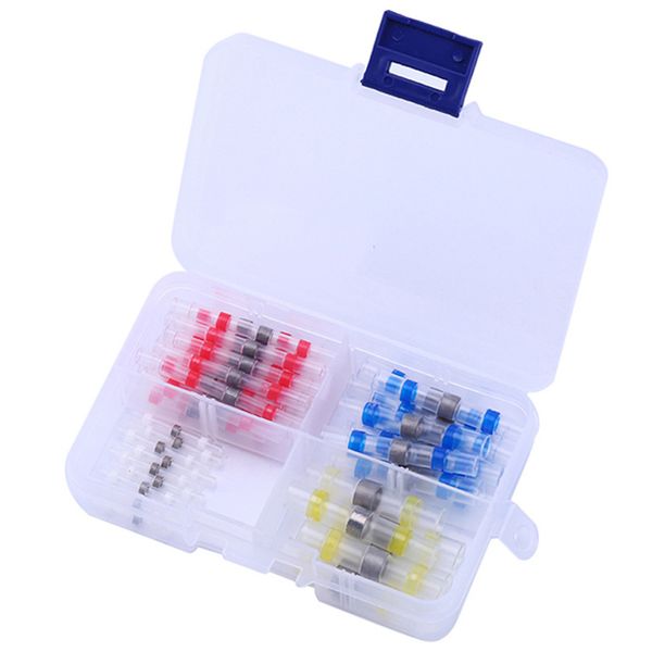 50pcs/set solder seal wire connectors,self-solder heat shrink butt connector waterproof insulated splice wire terminals jk2102xb
50pcs/set solder seal wire connectors,self-solder heat shrink butt connector waterproof insulated splice wire terminals jk2102xb